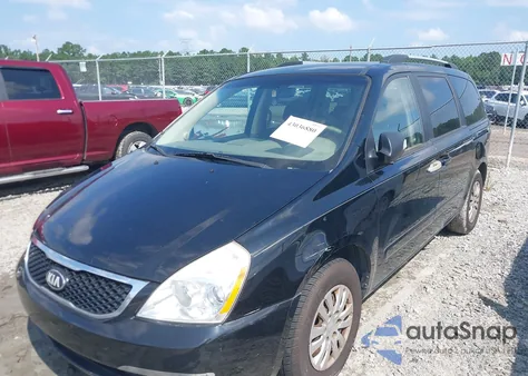 2014 Kia Sedona Lx from USA, damaged, VIN KNDMG4C7XE6537881